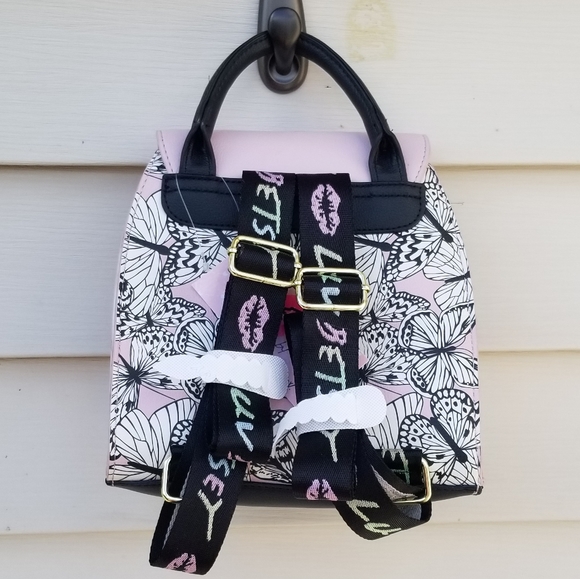 🦋 "RARE" White Monarch Butterfly Mini Backpack - Picture 4 of 12